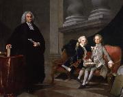 Richard  Wilson The future George III USA oil painting artist